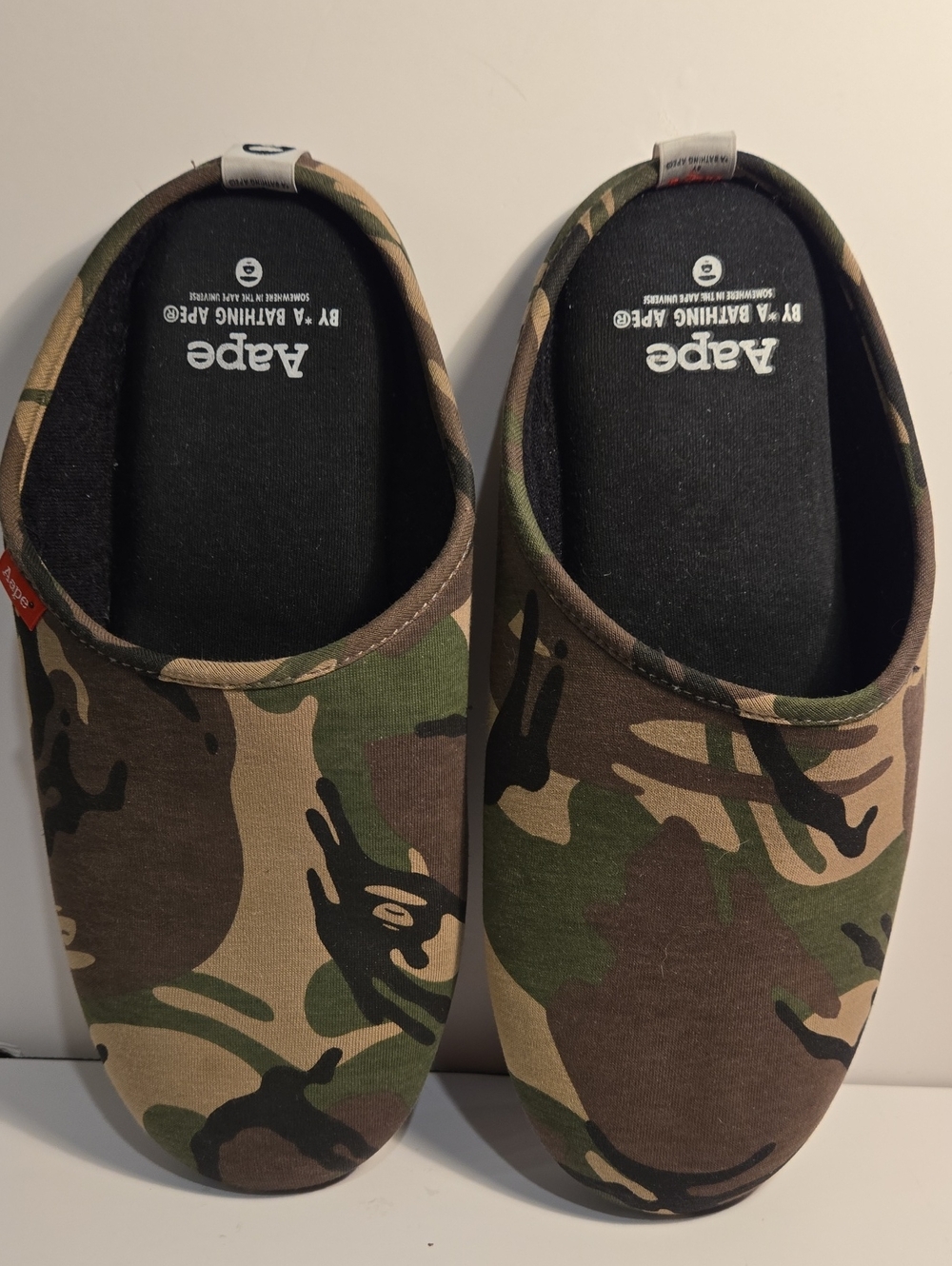 AAPE BY A BATHING APE HOME SLIPPERS